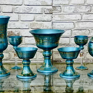 Eskitmiş M. Mavi Altın 7 Parça