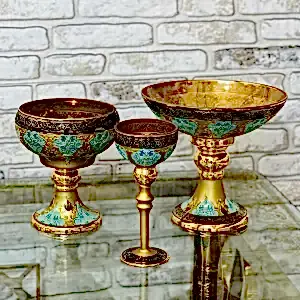 Müjgan Mavi Altın Full Set