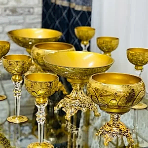 Side Altın 12 Parça Set